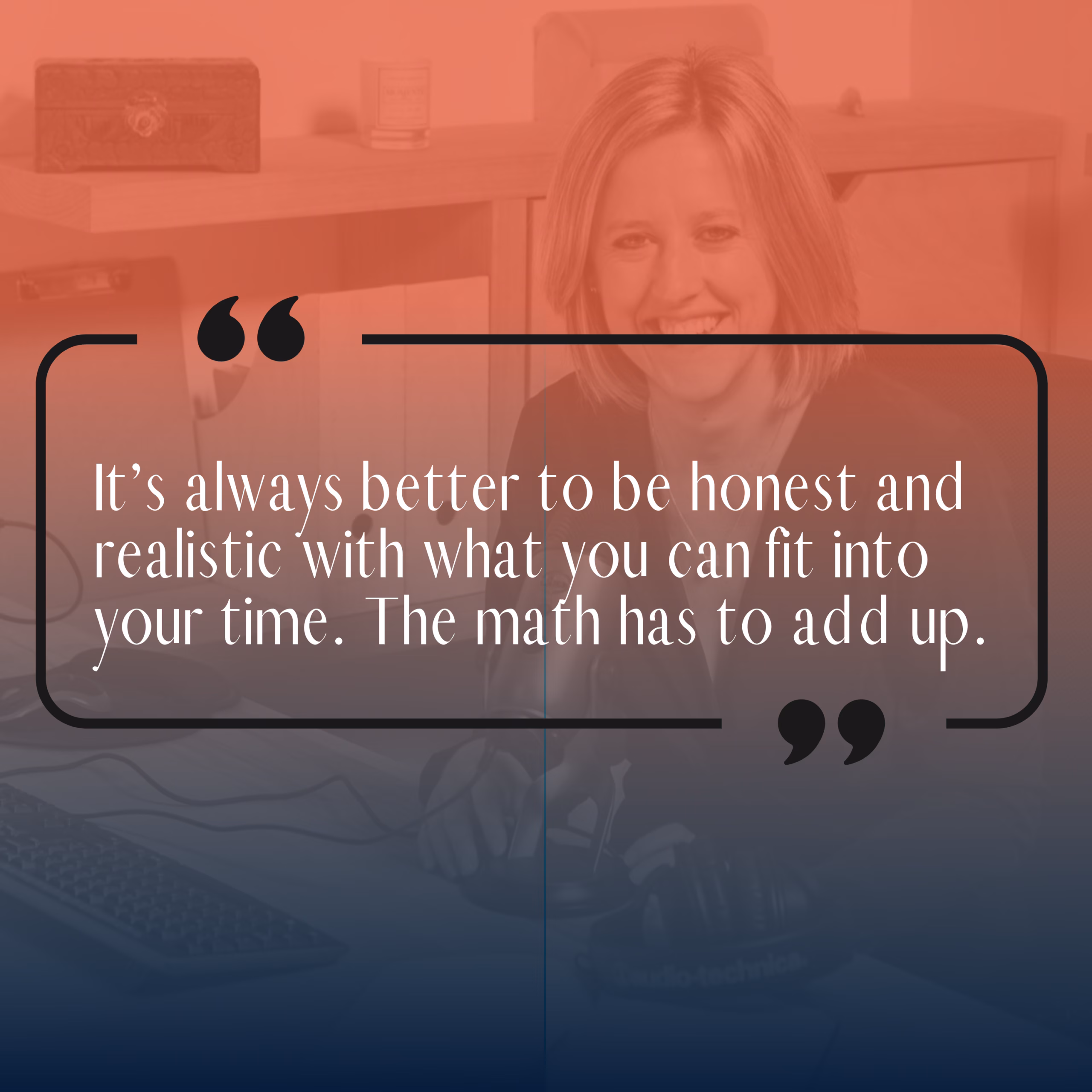 want to get more consistent with planning your time